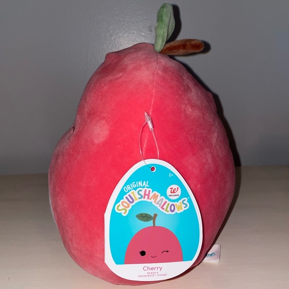 CHERRY THE CHERRY SQUISHMALLOW NWT 8 in WALGREENS EXCLUSIVE - Picture 2 of 5